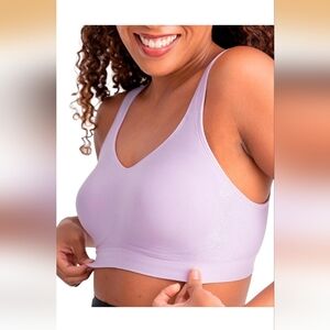 Shapermint Wireless Seamless Bra –Size XL Lavender – EUC
